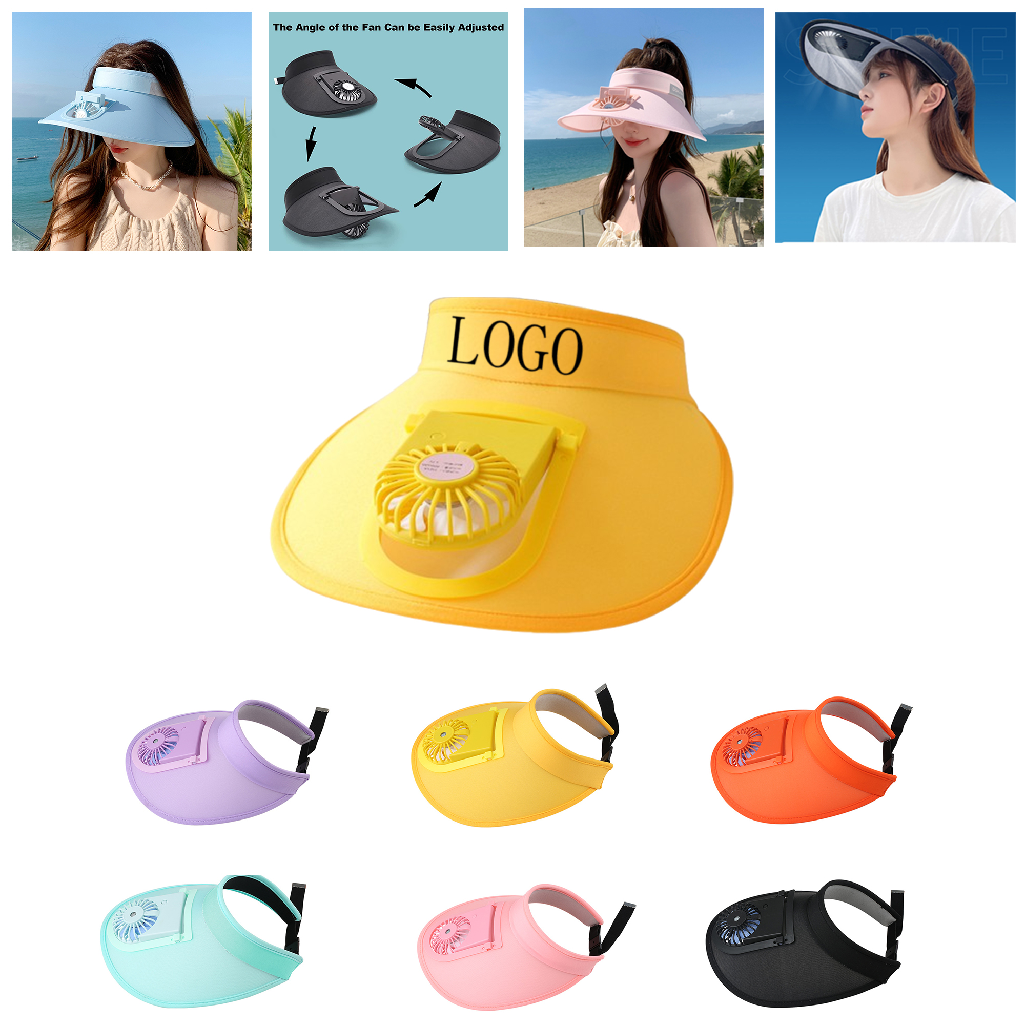 Sun Protection Fan Hat