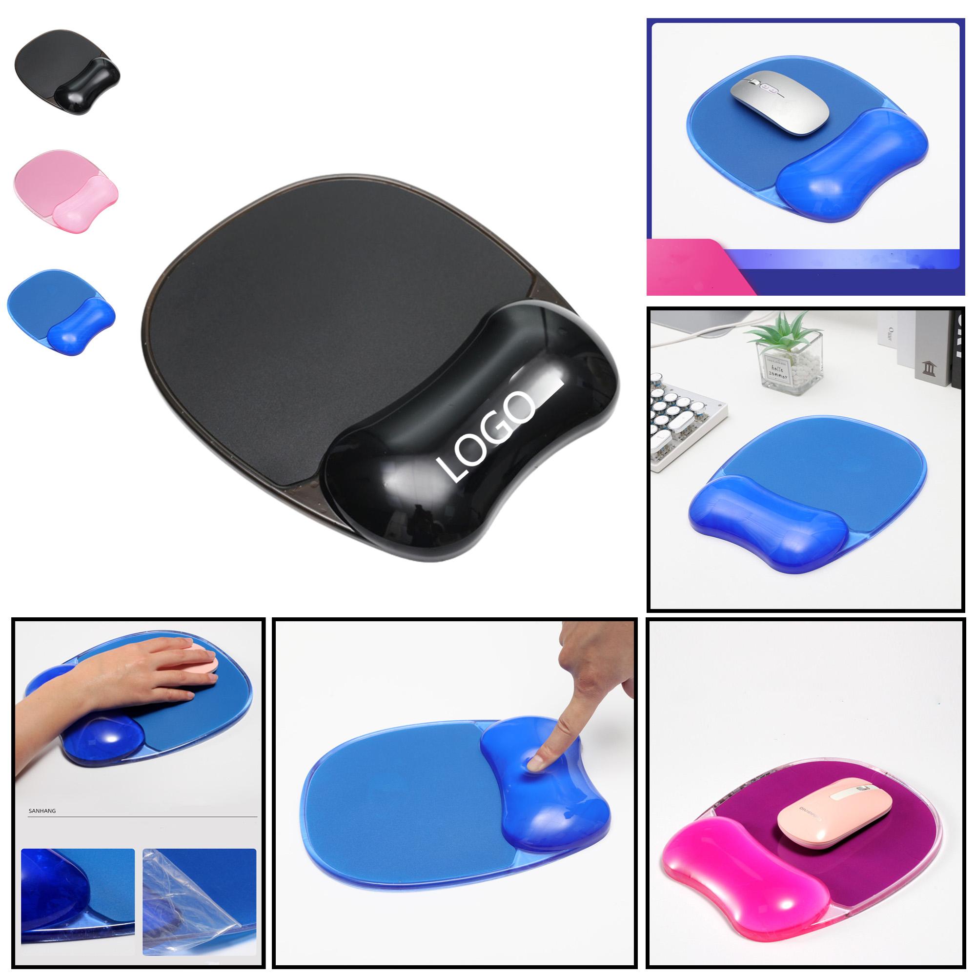 Silicone Mouse Pad with Wrist Rest.