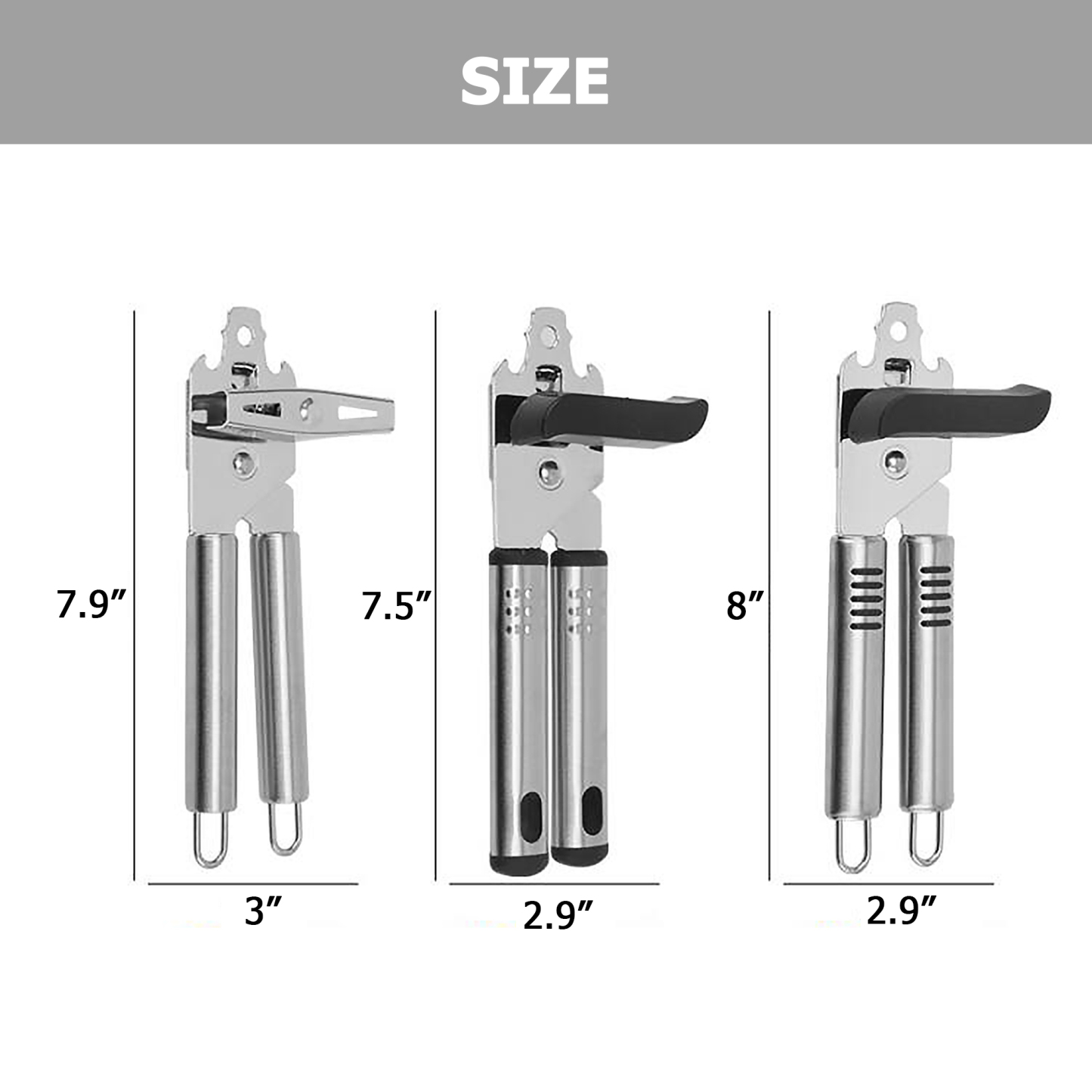 Manual Multi-Function Can Opener 