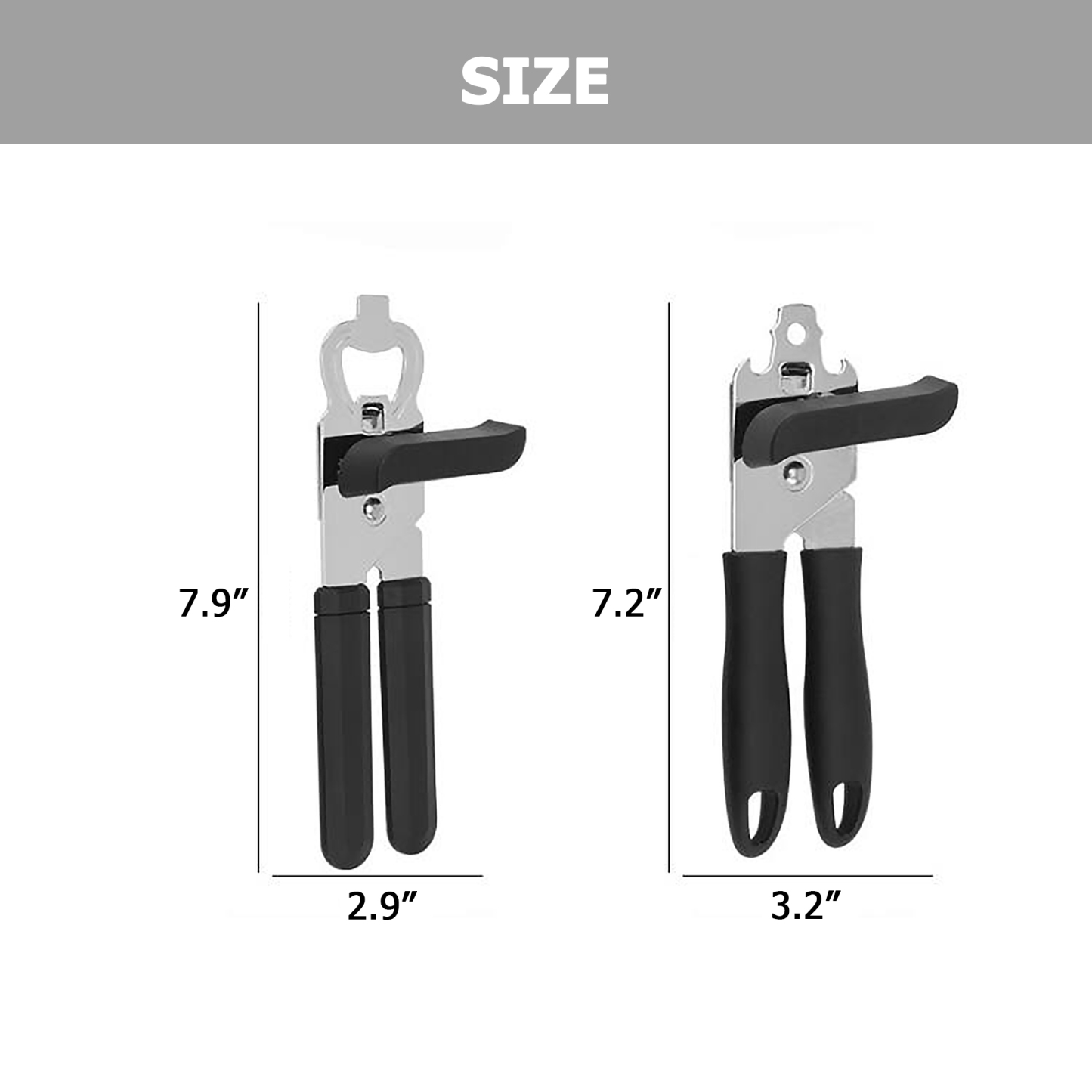 Manual Multi-Function Can Opener 