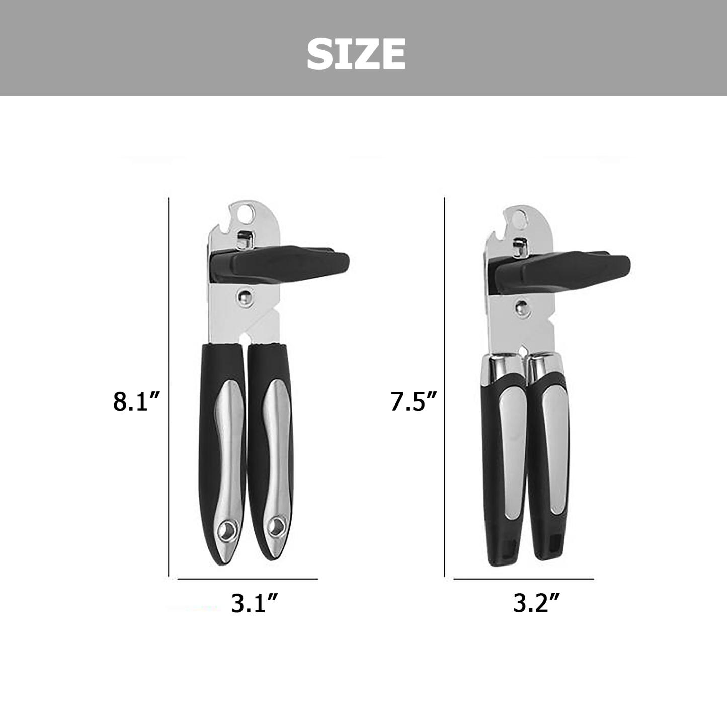 Manual Multi-Function Can Opener 