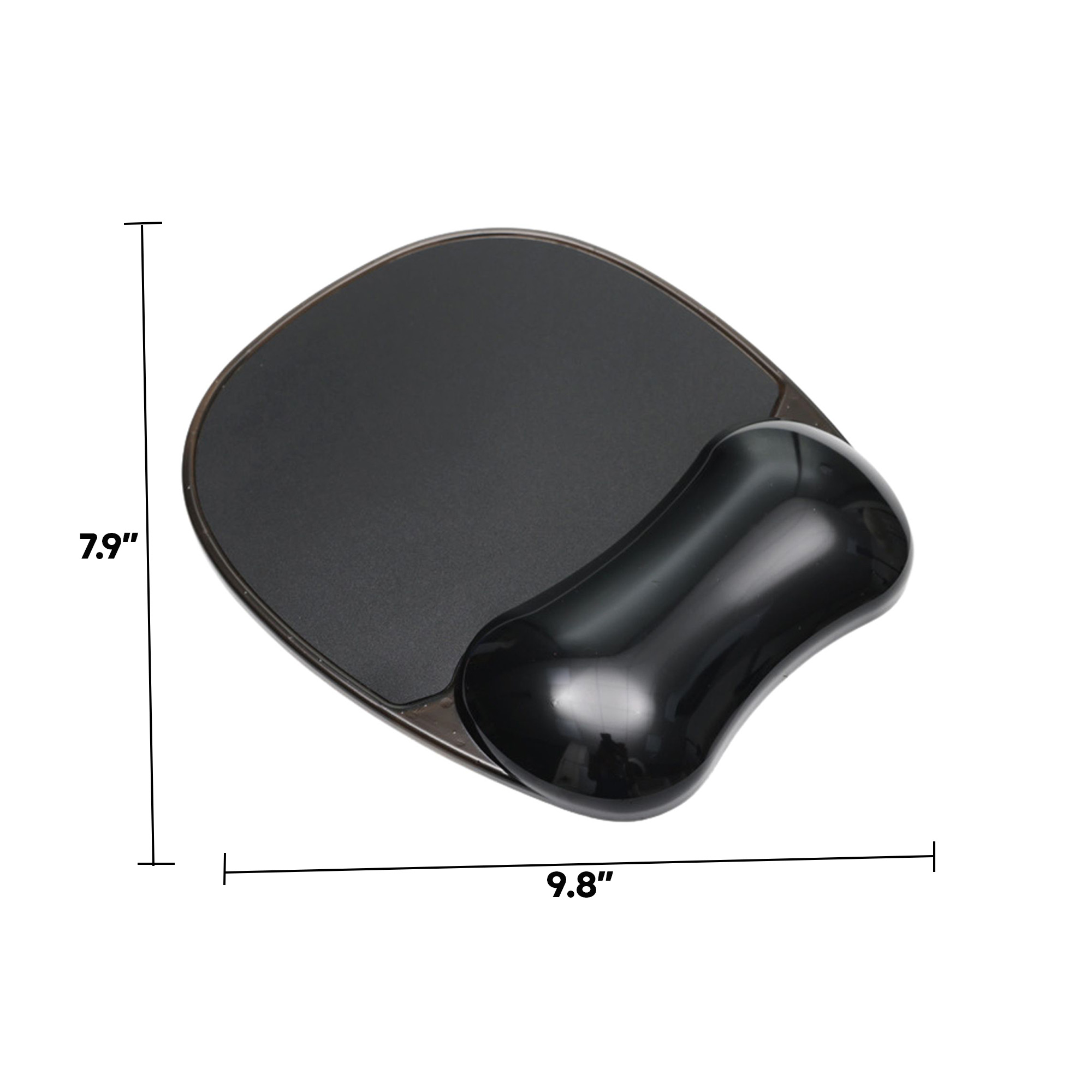 Silicone Mouse Pad with Wrist Rest.