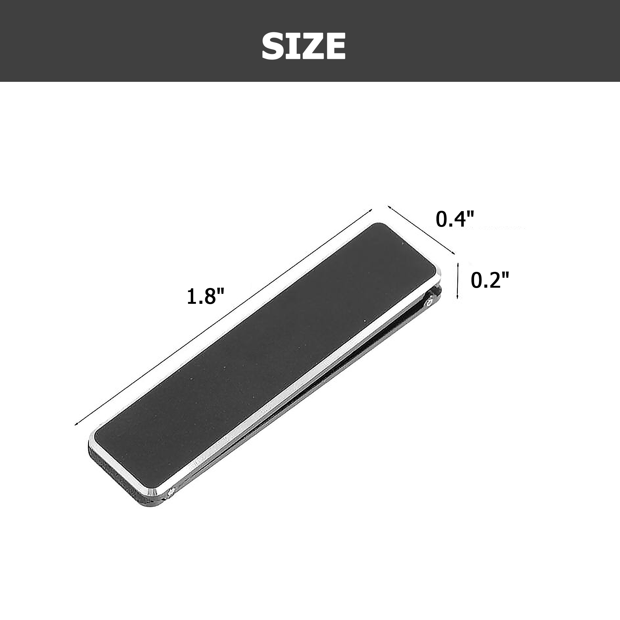 Back Sticker Mobile Phone Stand (1.8"" L x 0.4"" W x 0.2"" H) 