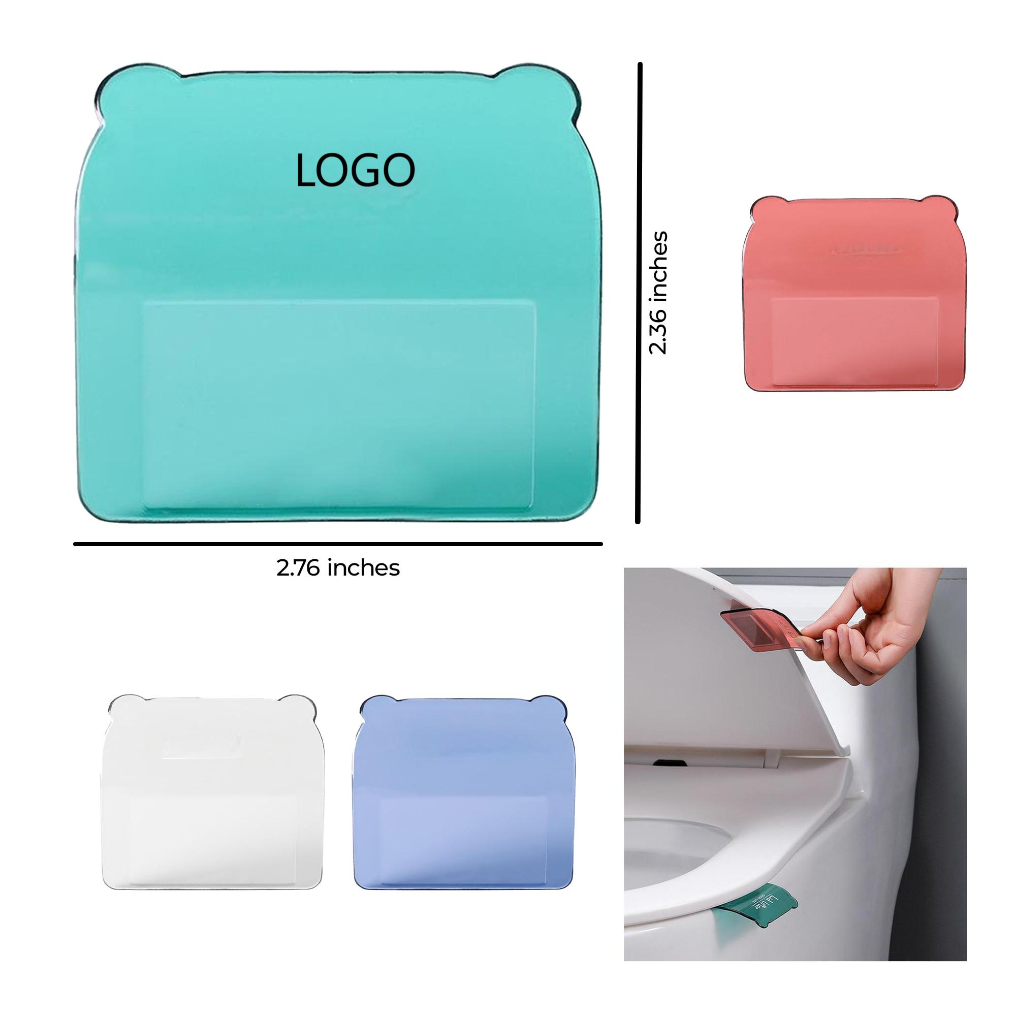 Toilet seat lifter with lid handle cover 2.36 " x 2.76 "