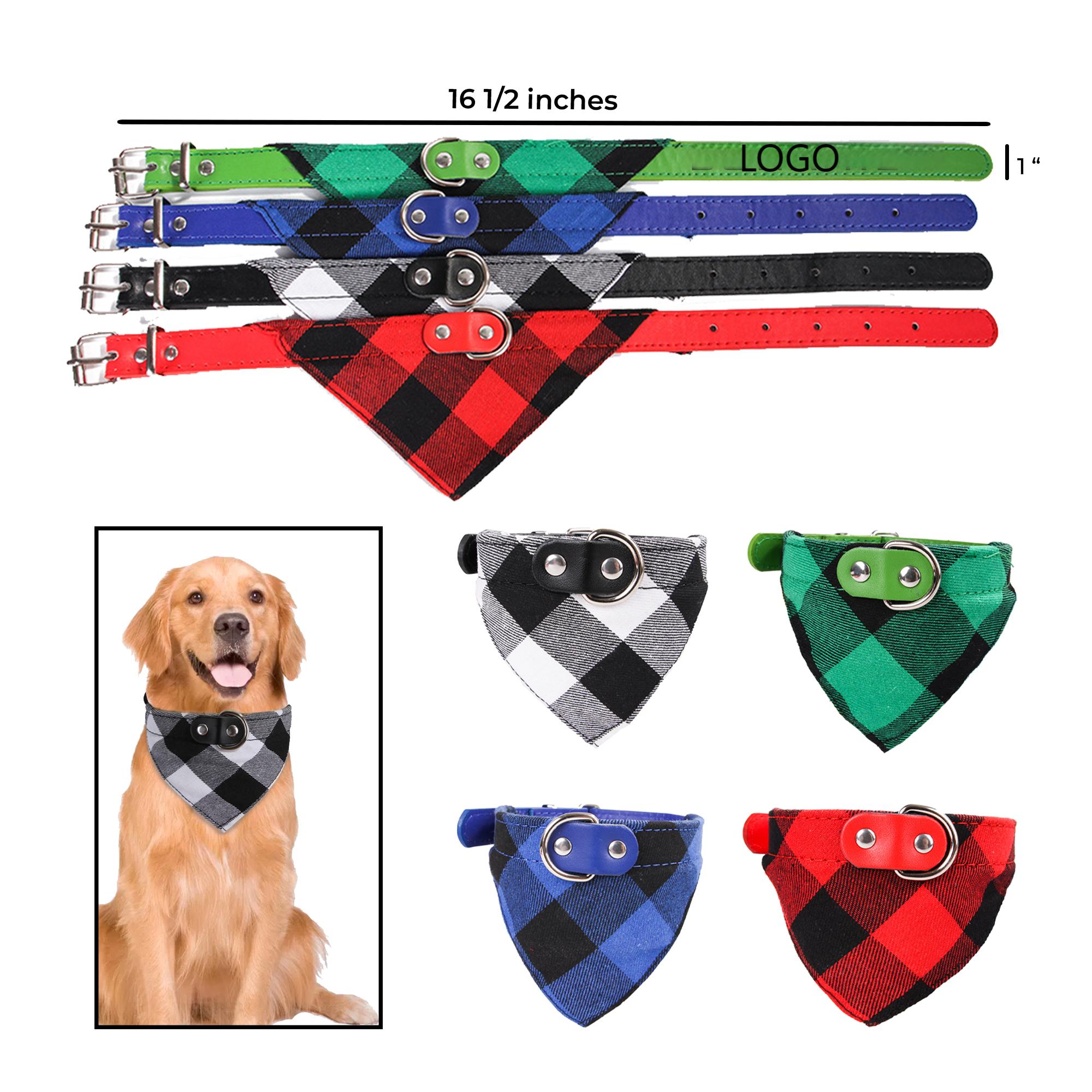 Triangle Bandanna Collar for Pets 16 1/2 "" x 1 ""
