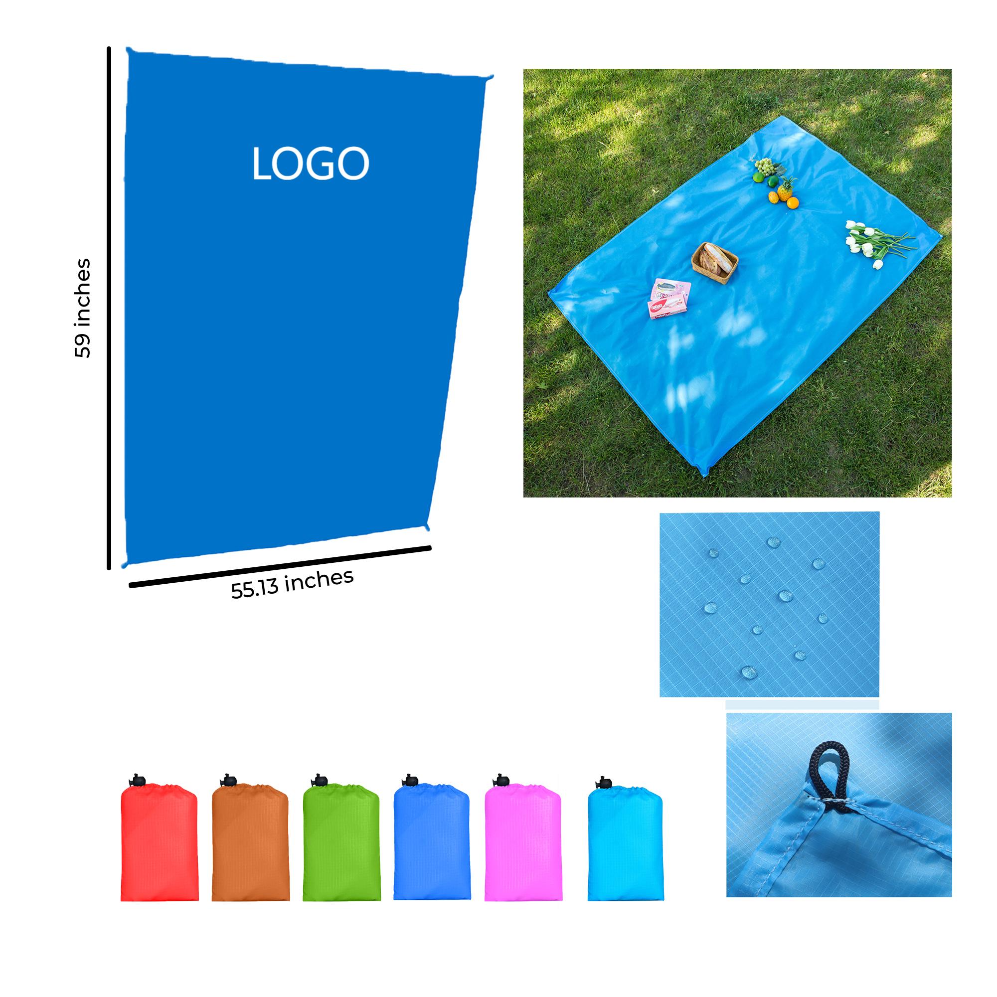 "Waterproof beach picnic mat that can be folded. 59 "" x 55.13 "" "
