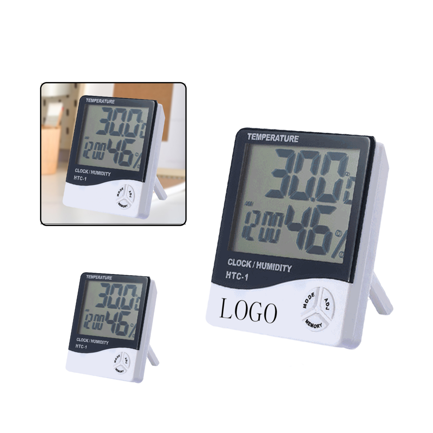 Household Electronic Thermometer and Hygrometer