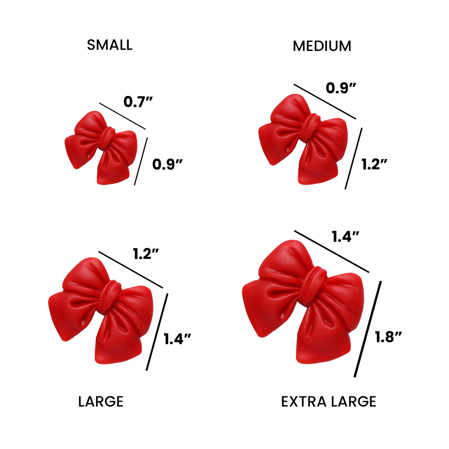 Imitation cloth bow