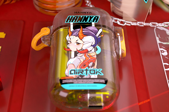 🔥 HANNYA AirTok – Erőteljes ízek, stílusos megjelenés minden slukkban!