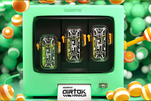 🔥 HANNYA AirTok – Erőteljes ízek, stílusos megjelenés minden slukkban!