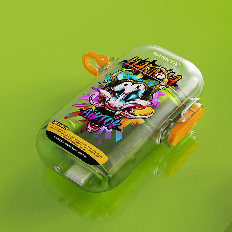 🔥 HANNYA AirTok – Erőteljes ízek, stílusos megjelenés minden slukkban!