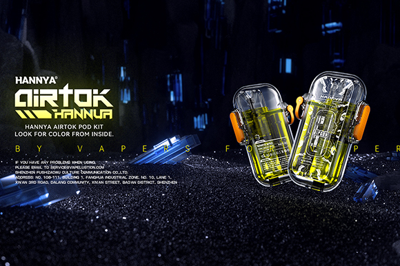 🔥 HANNYA AirTok – Erőteljes ízek, stílusos megjelenés minden slukkban!