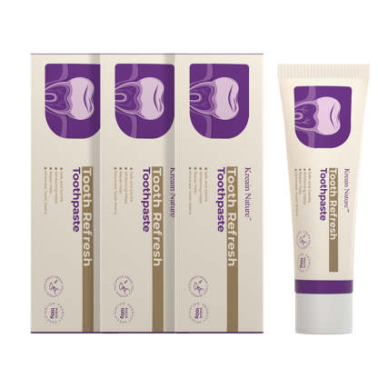 Kreain Nature Oral Care Toothpaste, fresh breath, prevent tooth loss, natural ingredients, gentle care