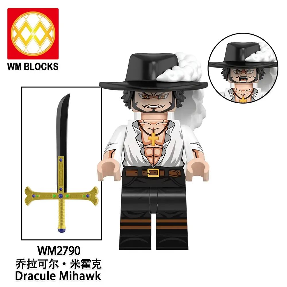 Dracule Mihawk World Minifigures WM2790 Minifigures-Minifigtoys.com