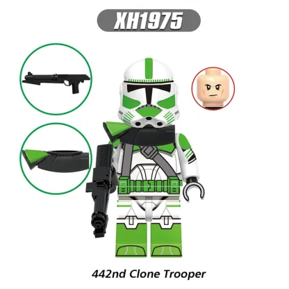 442nd Siege Battalion Clone Trooper minifigures XH1975 Star Wars figure