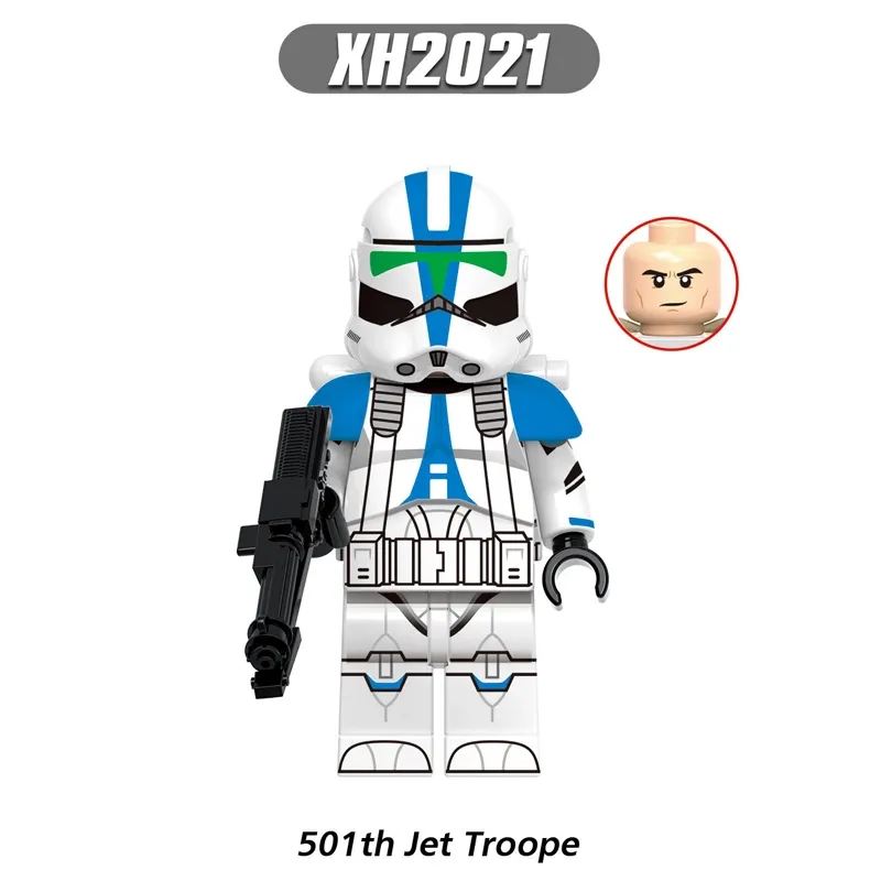 501st Legion Jet Trooper minifigures XH2021 Star Wars figure