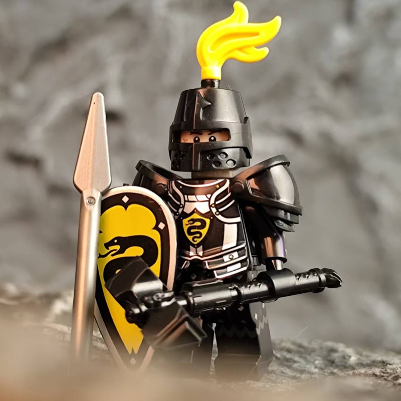 Black Knight minifigures VP21 Military figure