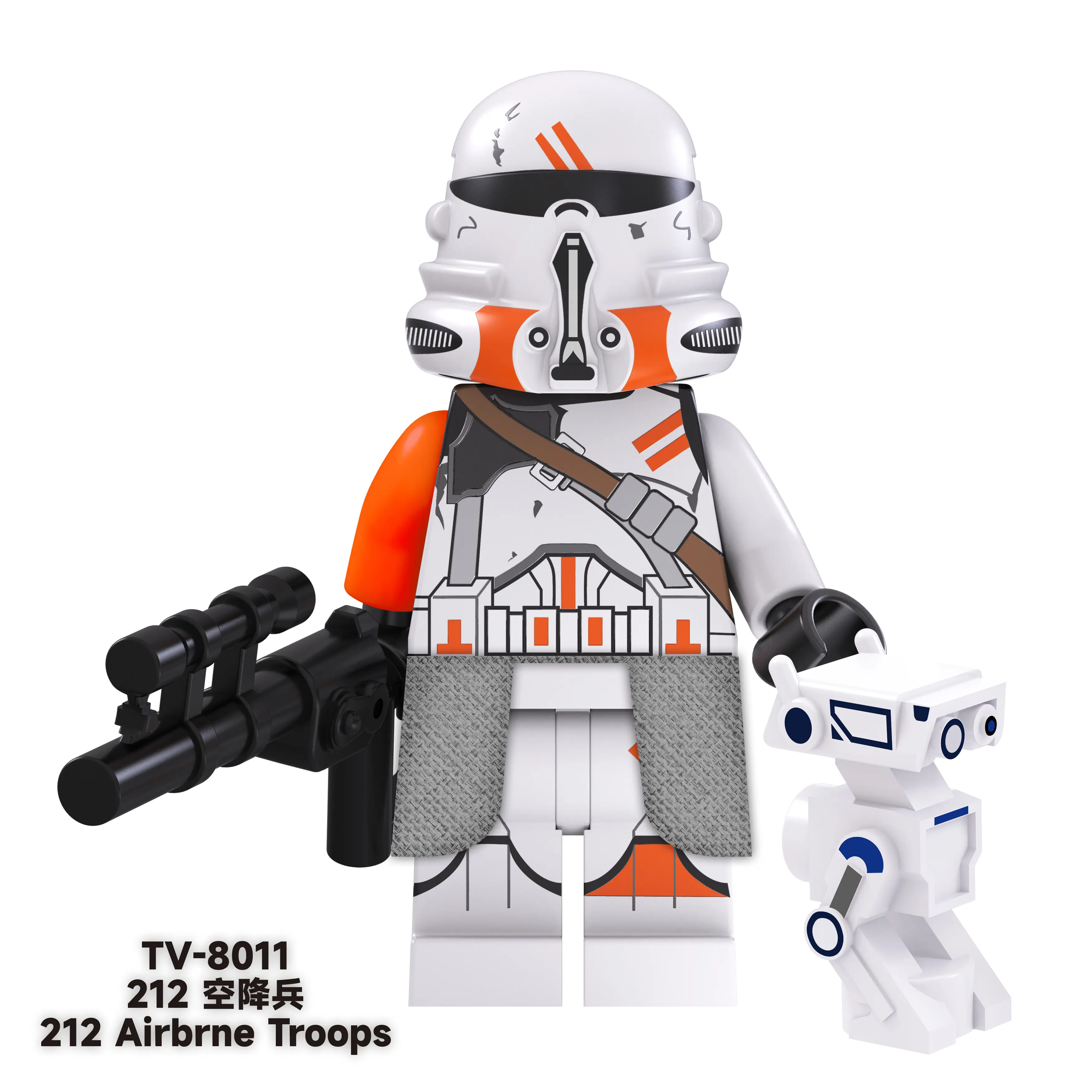 Clone Paratrooper TV TV-8011 Minifigures-Minifigtoys.com