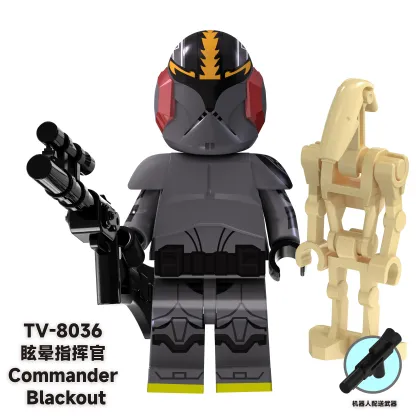 Commander Blackout TV TV-8036 Minifigures-Minifigtoys.com