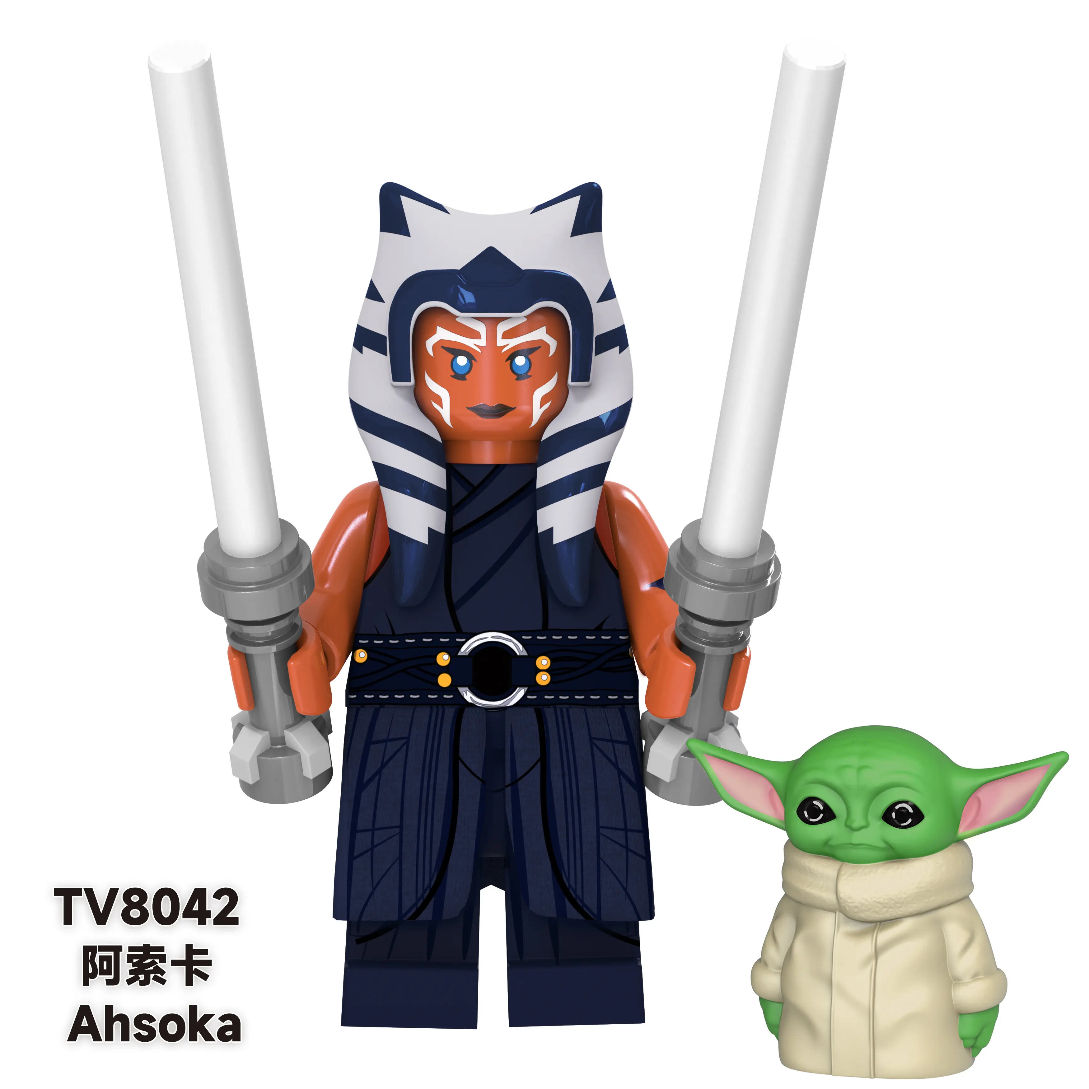 Ahsoka Tano TV TV8042 Minifigures-Minifigtoys.com
