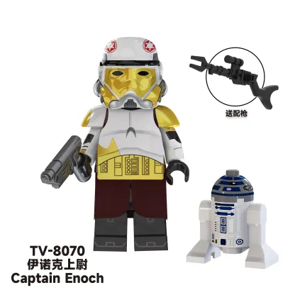 Captain Enoch TV TV8070 Minifigures-Minifigtoys.com
