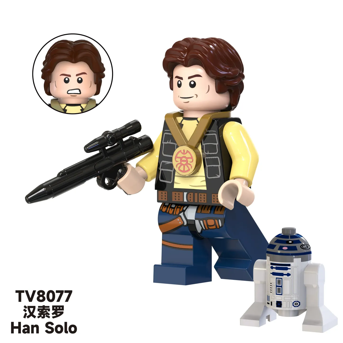 Han Solo TV TV8077 Minifigures-Minifigtoys.com