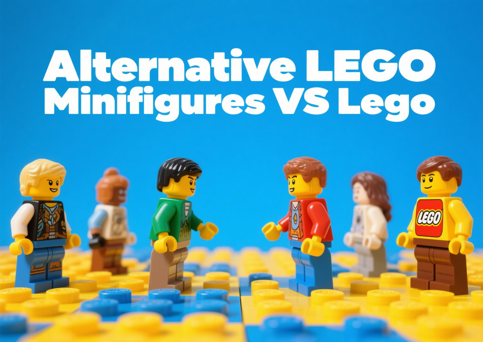 Alternative LEGO Minifigures vs lego