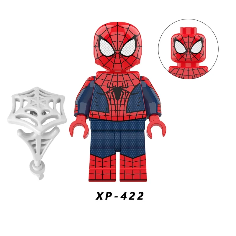 Amazing Spider-man minifigures Peter Parker - Andrew Garfield figure XP-422 Marvel Custom Minifigure