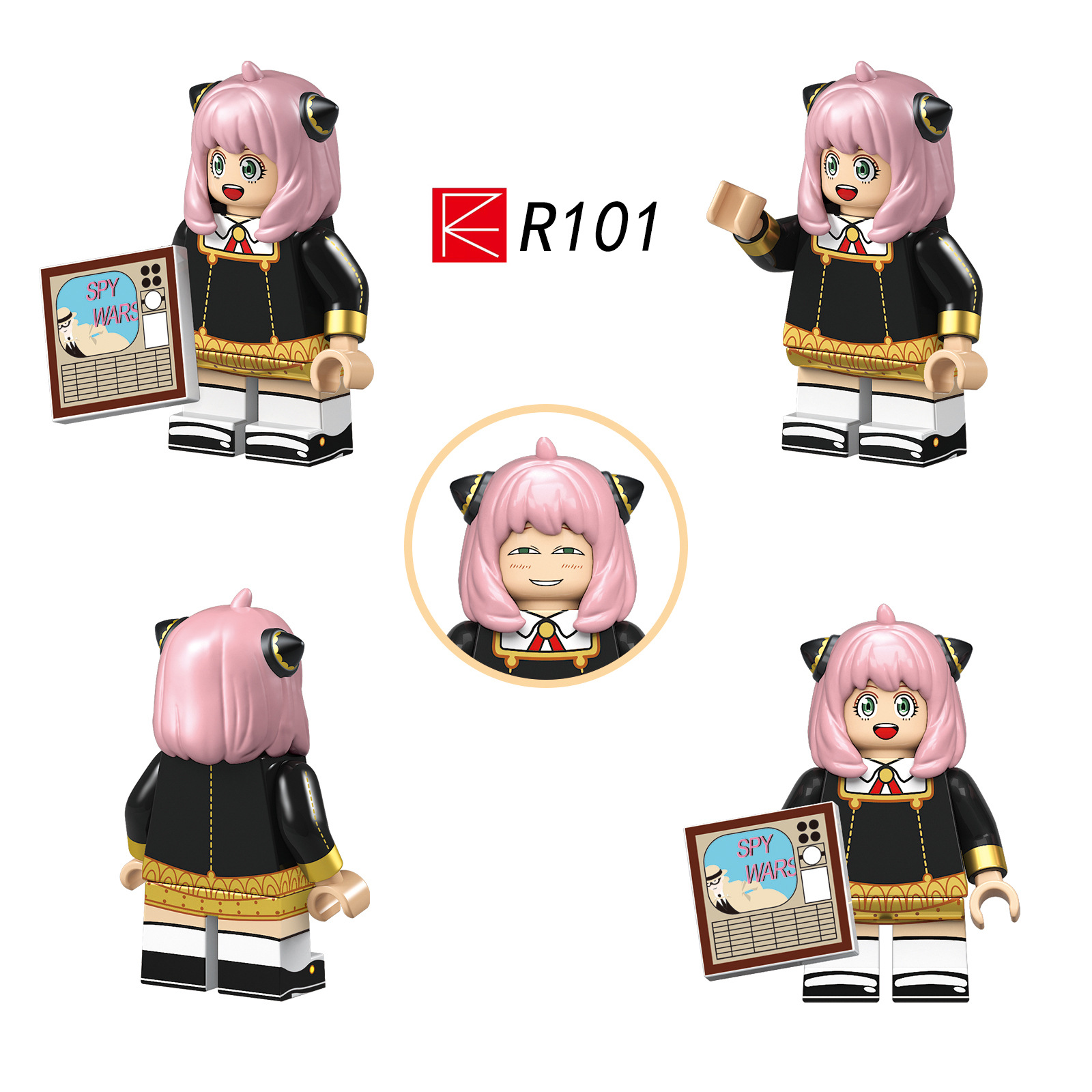 Anya Forger minifigures R101 Anime/Manga figure