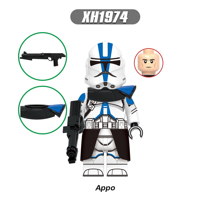 Appo minifigures XH1974 Star Wars figure