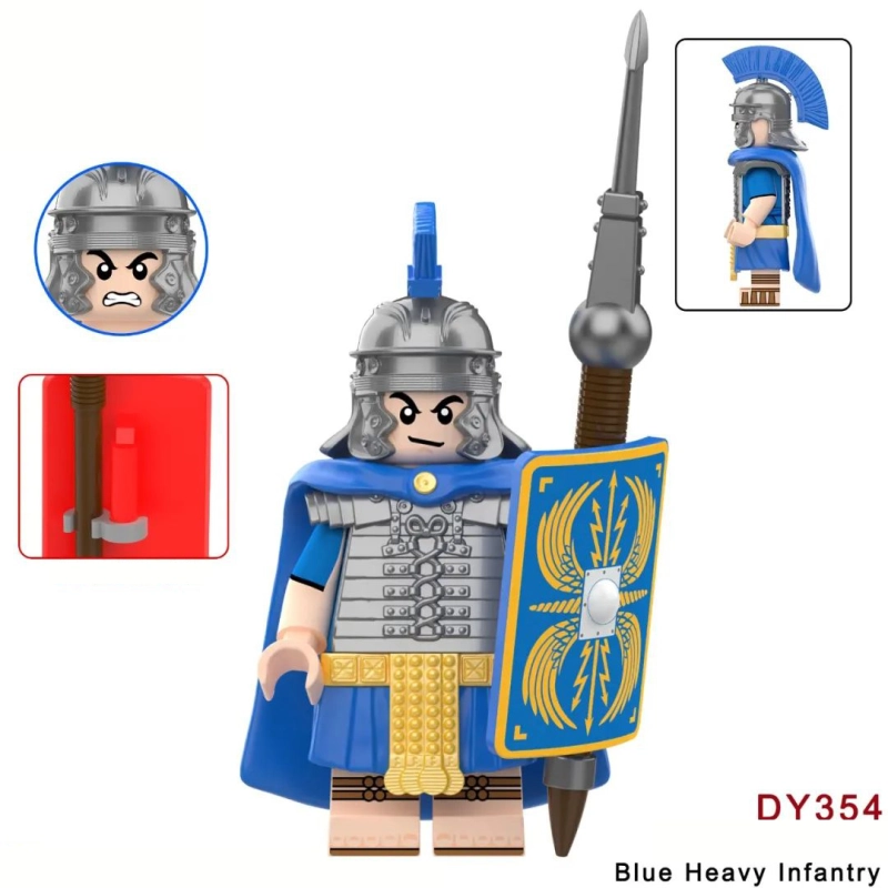 Blue Heavy Infantry minifigures DY354 Other figure