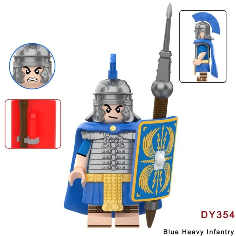 Blue Heavy Infantry minifigures DY354 Other figure