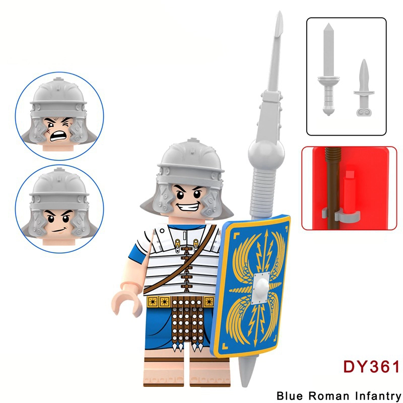 Blue Roman Infantry minifigures DY361 Other figure