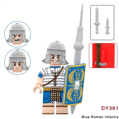 Blue Roman Infantry minifigures DY361 Other figure