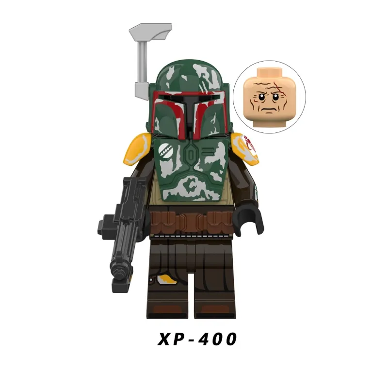 Boba Fett (The Mandalorian) minifigures figure XP-400 Star Wars Custom Minifigure
