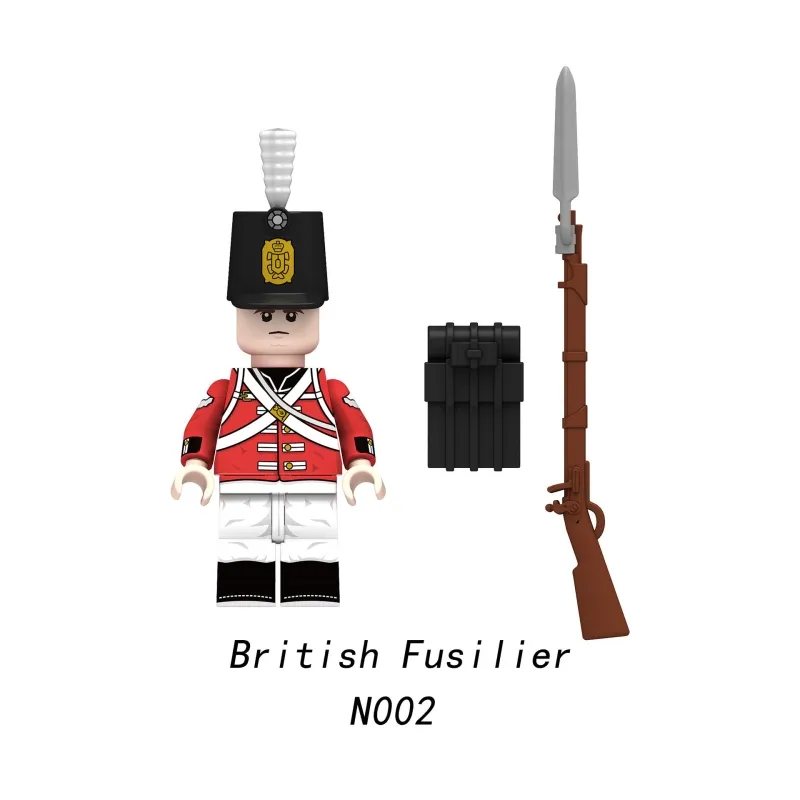 British Fusilier minifigures figure N002 Military Custom Minifigure