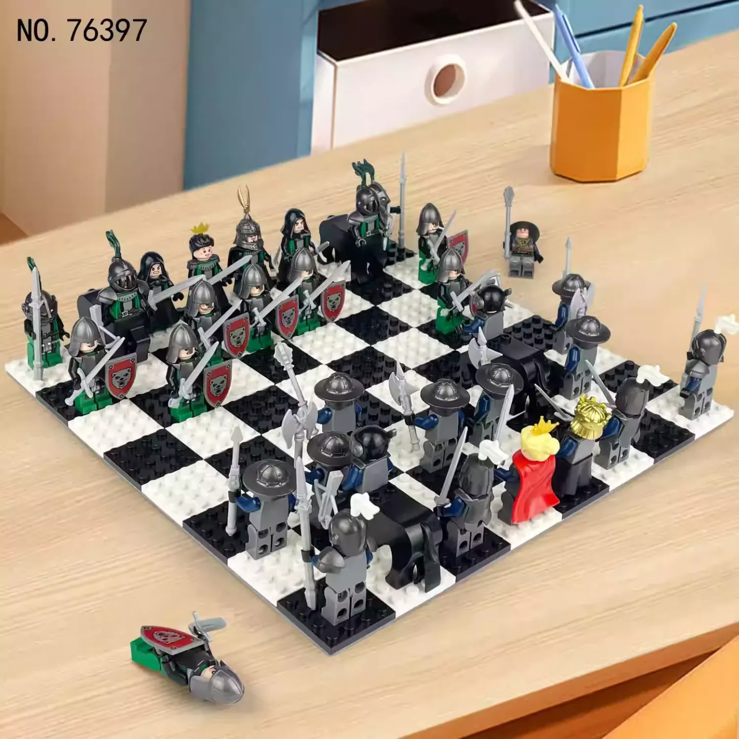 Chess Middle Ages Pawns minifigures 76397 Other figure