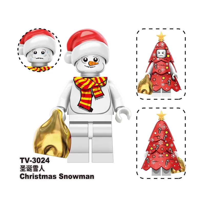 Christmas Snowman minifigures TV-3024 Celebrities figure