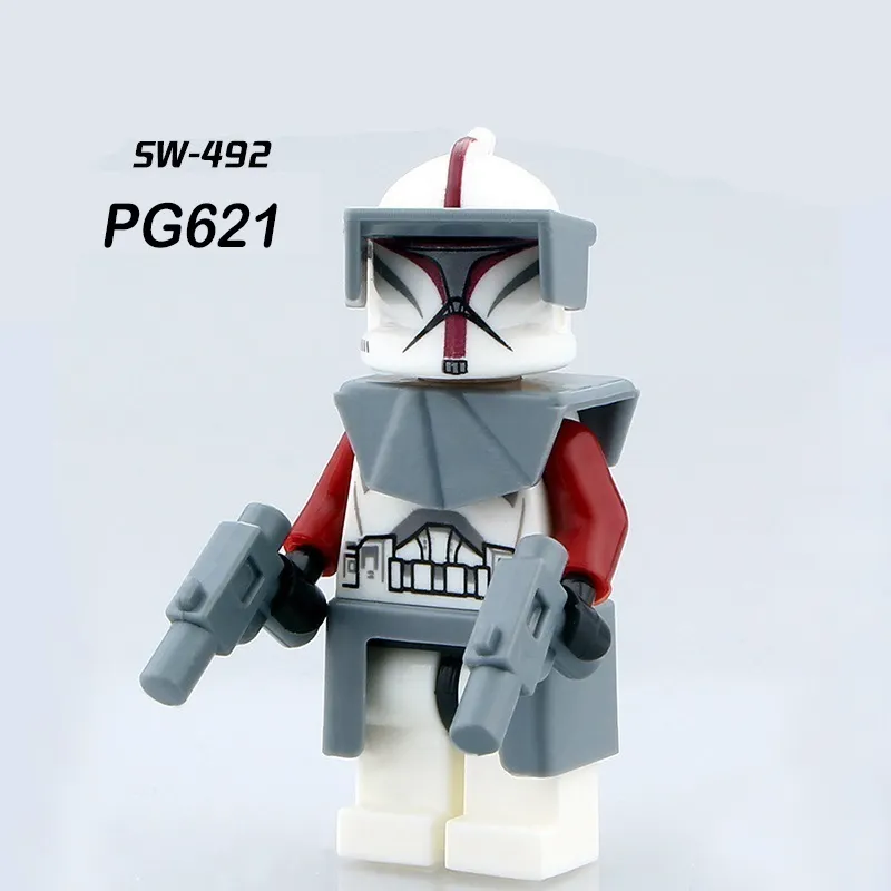 Clone Captain minifigures PG-621 Star Wars figure
