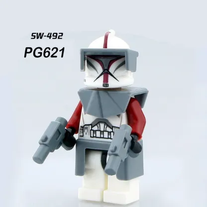 Clone Captain minifigures PG-621 Star Wars figure