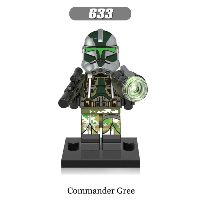 Commander Gree minifigures 633 Star Wars figure