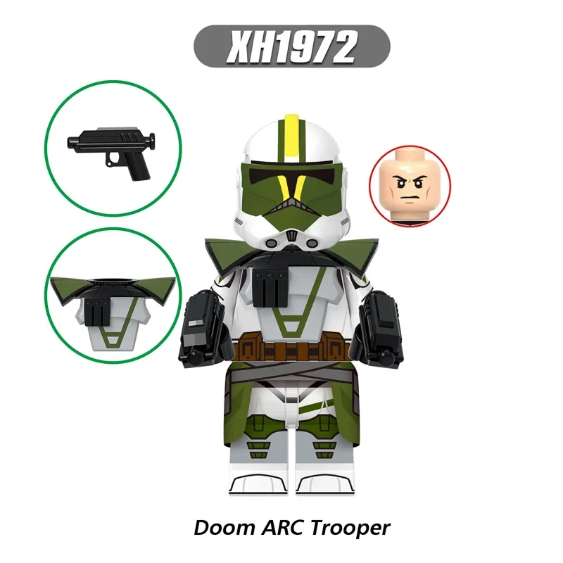 Doom ARC Trooper minifigures XH1972 Star Wars figure