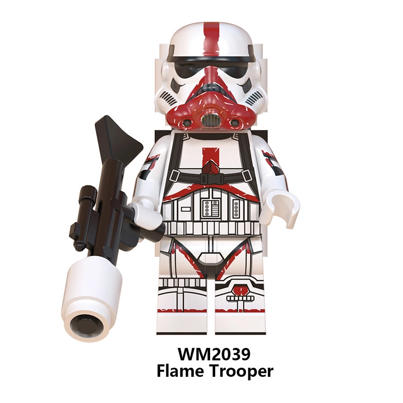 Flame Trooper minifigures WM2039 Star Wars figure