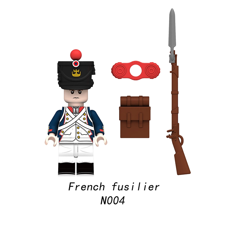 French Fusilier minifigures figure N004 Military Custom Minifigure