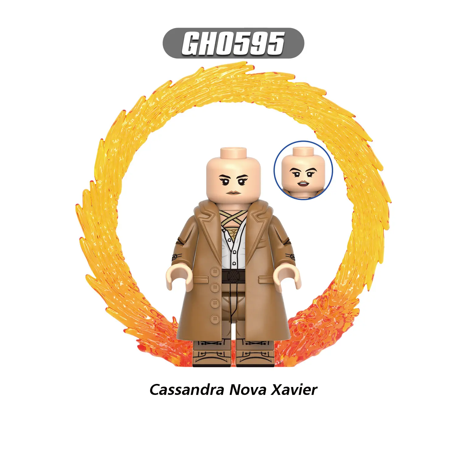 Cassandra Nova Xavier G (2) GH0595 Minifigures-Minifigtoys.com