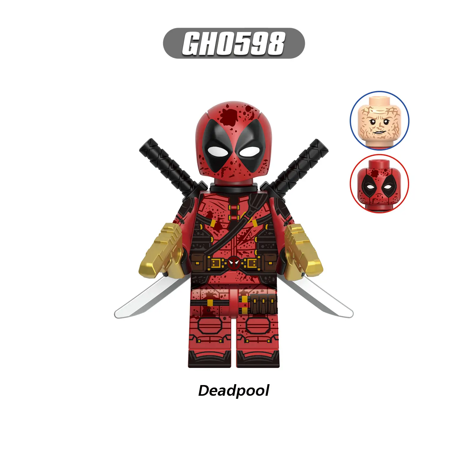 Deadpool G (2) GH0598 Minifigures-Minifigtoys.com