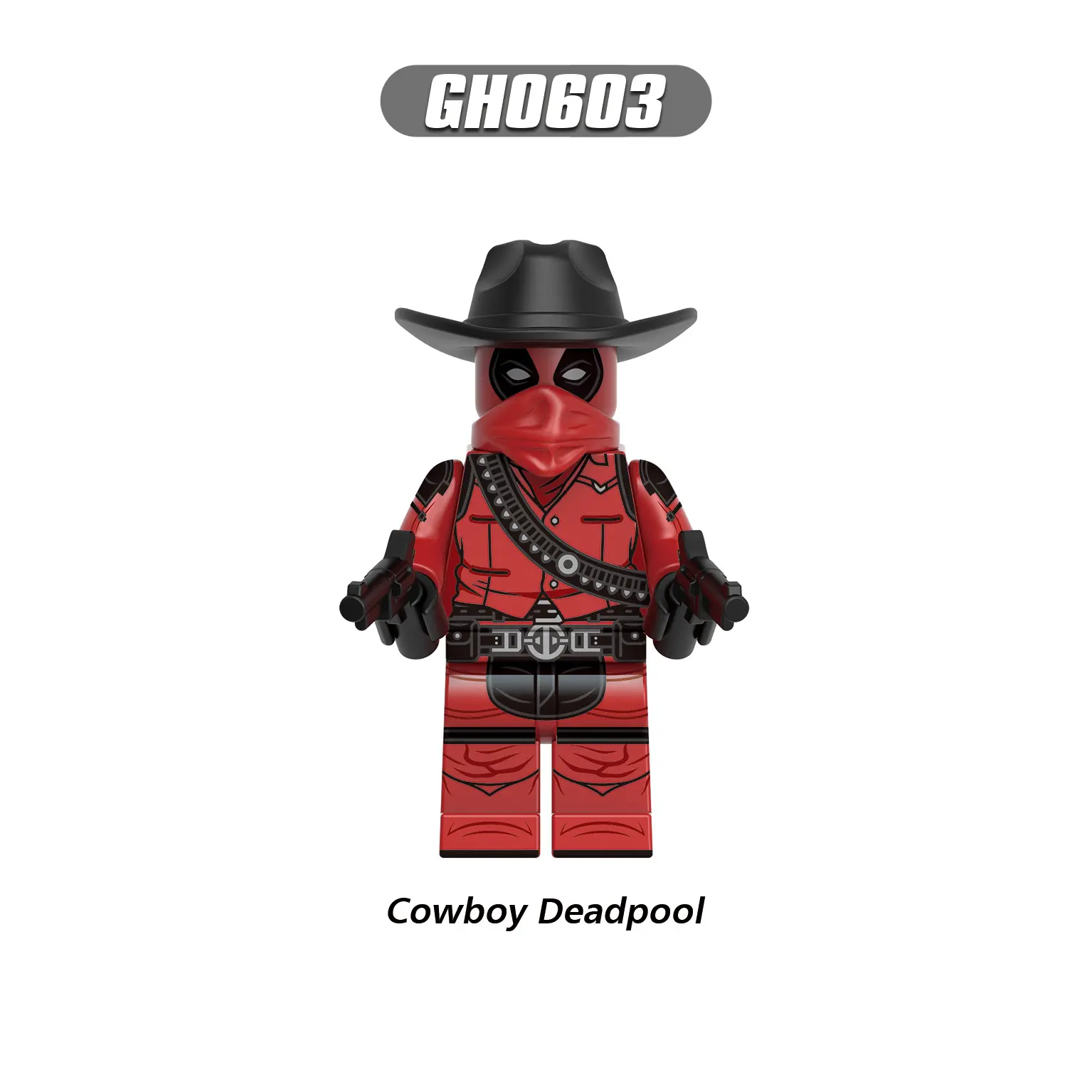 Cowboy Deadpool G (2) GH0603 Minifigures-Minifigtoys.com