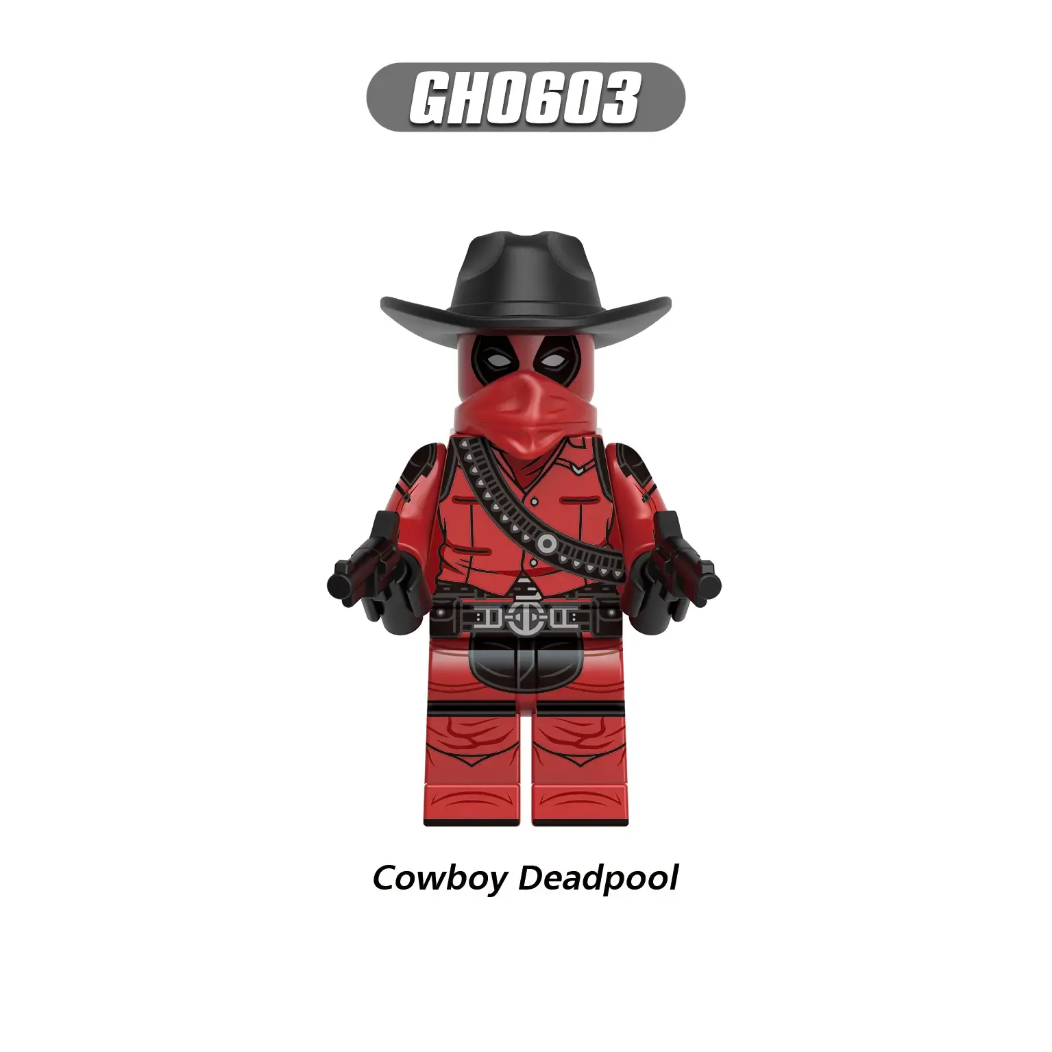 Cowboy Deadpool G (2) GH0603 Minifigures-Minifigtoys.com
