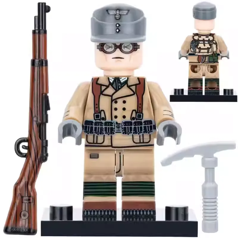 Gebirgsjager 98K minifigures N633 Military figure
