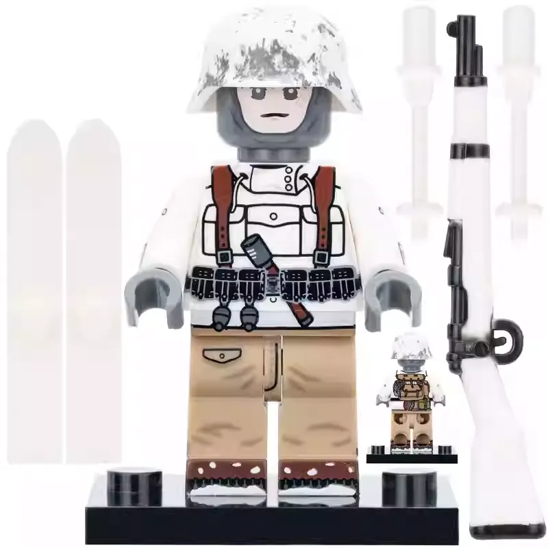 Gebirgsjager 98K minifigures N636 Military figure